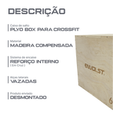 Caixa de Salto Plyo box para Crossfit Envolst