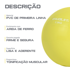 Bola Tonificadora Toning Ball 3kg Envolst