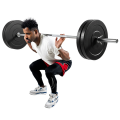 Barra Reta de Musculação Maciça 2,20m 28mm com Presilhas Envolst