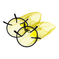 Aro alvo redondo de rede de nylon para trave de futebol Velden