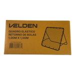 Quadro elástico de aço para retorno de bolas 1x1m Velden