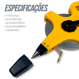 Trena de aço de 100m profissional Pista e Campo