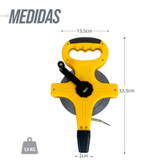 Trena de aço de 100m profissional Pista e Campo