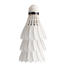 Peteca/volante de badminton com penas Vinex - cnj com 10 und