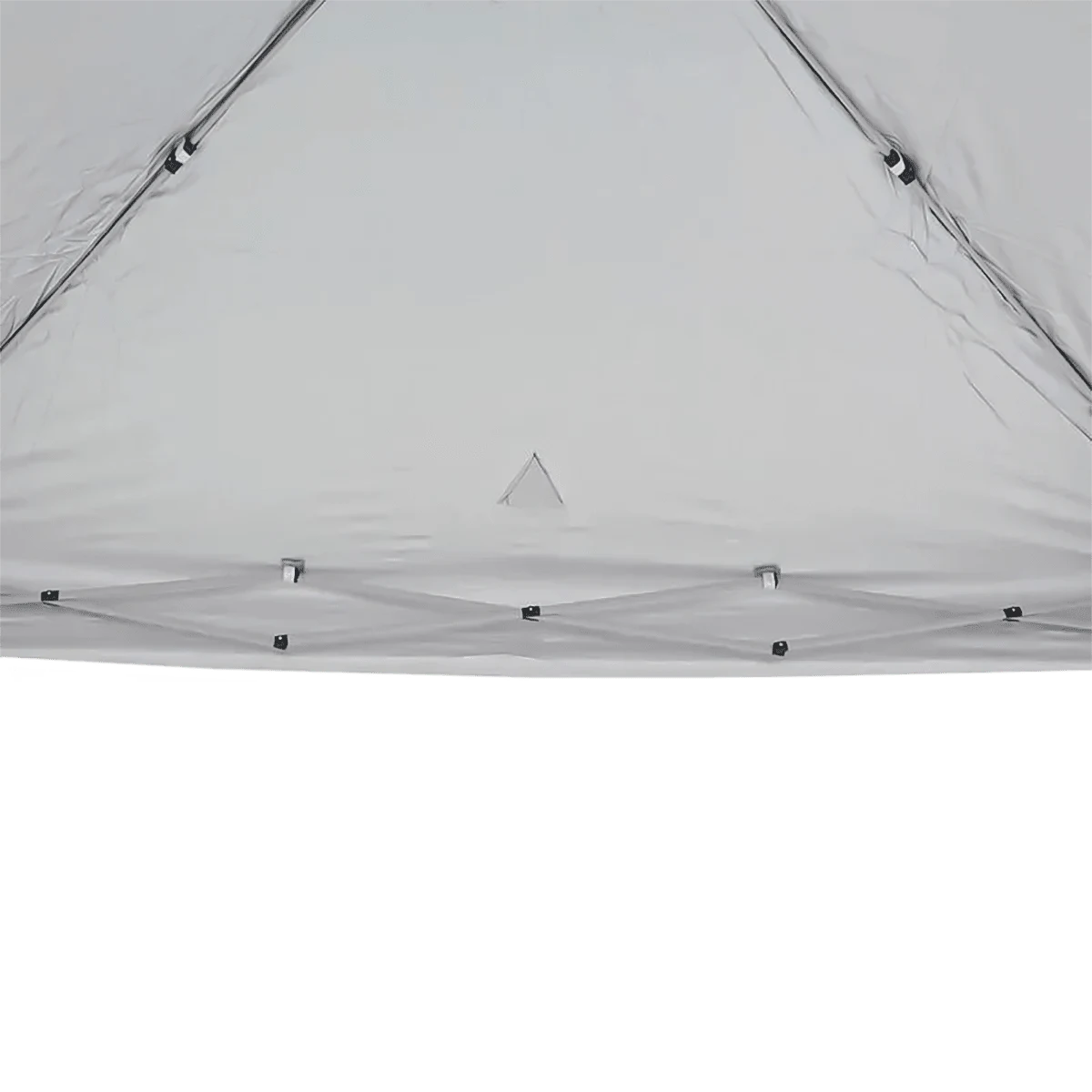 Tenda gazebo dobrável sanfonada de alumínio 3m x 3m Bel Bege