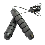 Corda de pular com rolamento 4mm 2,65m Envolst - Preto