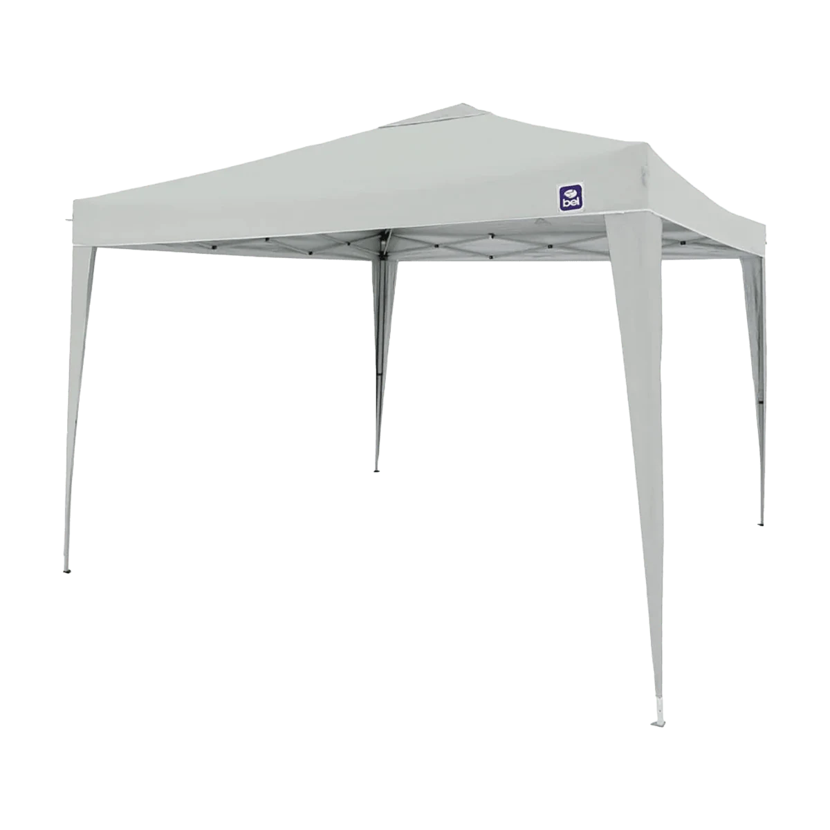 Tenda gazebo dobrável sanfonada de alumínio 3m x 3m Bel Bege