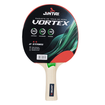 Raquete de Tênis de Mesa Jintai Vortex — Controle para Iniciantes