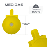 Pelota de PVC 800g Pista e Campo