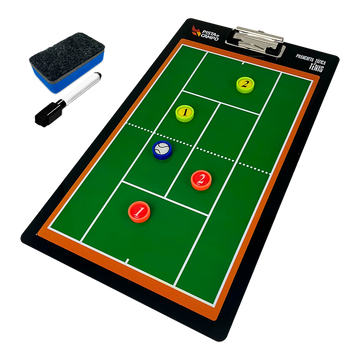 Prancheta Tática Magnética Tênis Dupla Face Velden