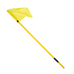 Bandeirola de escanteio oficial de futebol de campo reclinável Velden - cnj com 4 und Cor das bandeiras:Vermelho