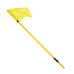 Bandeirola de escanteio oficial de futebol de campo reclinável Velden - cnj com 4 und Cor das bandeiras:Amarelo
