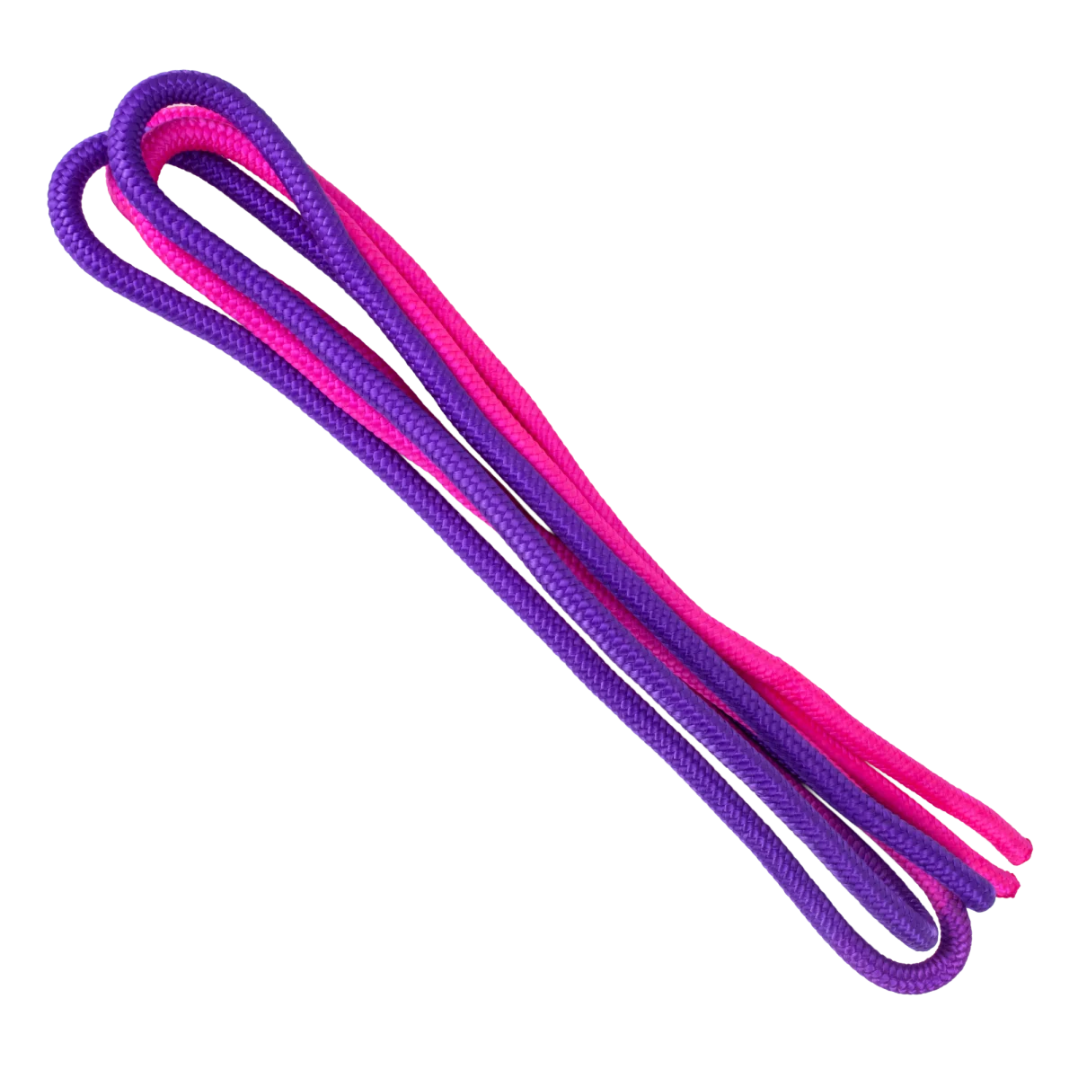 Corda Oficial Ginástica Rítmica 3m Gracios - Roxo e Rosa