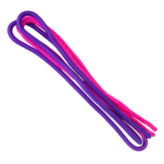 Corda Oficial Ginástica Rítmica 3m Gracios - Roxo e Rosa