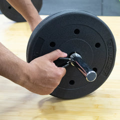Par de Presilhas Grampo 28mm para Barra Musculação Envolst