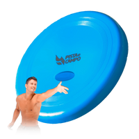 Frisbee de plástico para ultimate disk 27,5cm econômico Pista e Campo - Azul