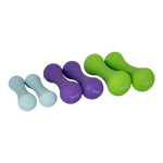 Conjunto 6 Halteres Neoprene 1, 2 e 3kg e Suporte Envolst