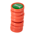 Prancheta tática magnética com caneta para treinamento de voleibol Pista e Campo - Modelo pasta preta