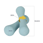 Conjunto 6 Halteres Neoprene 0,5 1 e 1,5kg e Suporte Envolst