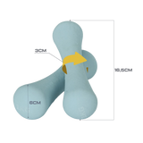 Conjunto 6 Halteres Neoprene 0,5 1 e 1,5kg e Suporte Envolst