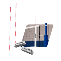 Antenas (par) de voleibol de fibra de vidro com faixas laterais  + Bolsa/ Capa Velden