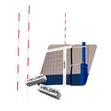 Kit Antenas de Voleibol Velden com Faixas Laterais e Bolsa - Par