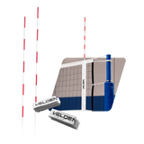 Antenas (par) de voleibol de fibra de vidro com faixas laterais  + Bolsa/ Capa Velden