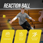 Bola de reação (reaction ball) grande Pista e Campo Cor:Azul