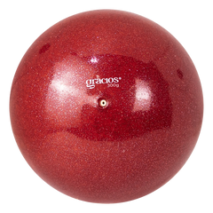 Bola Ginástica Rítmica Oficial 300g Glitter Gracios - Roxo