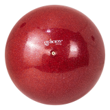 Bola Ginástica Rítmica Oficial 300g Glitter Gracios - Roxo