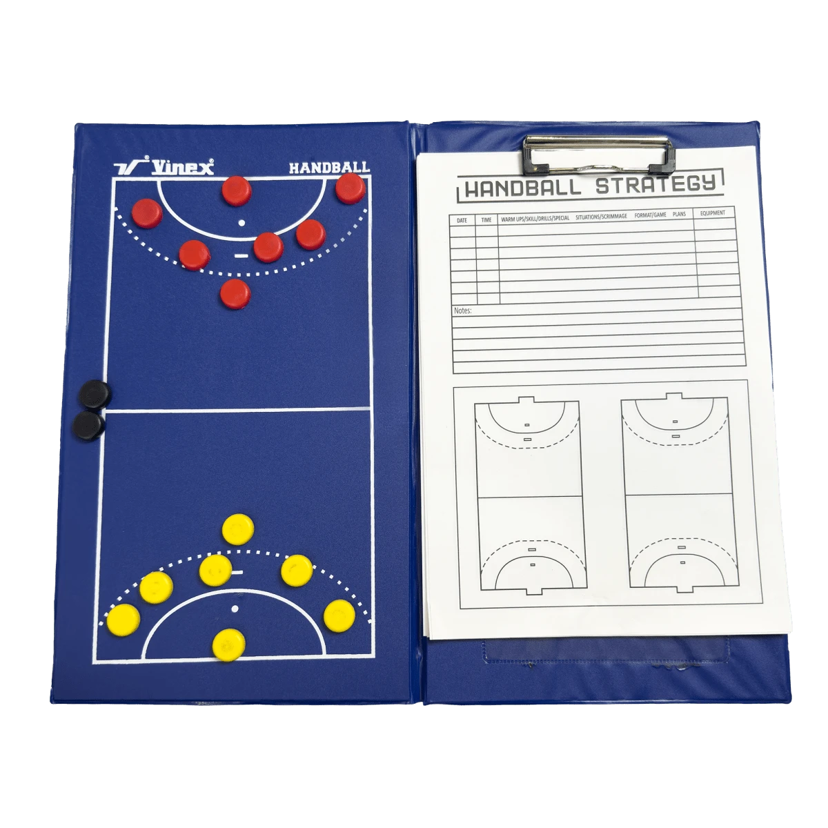 Prancheta magnética para treinador de handebol Vinex