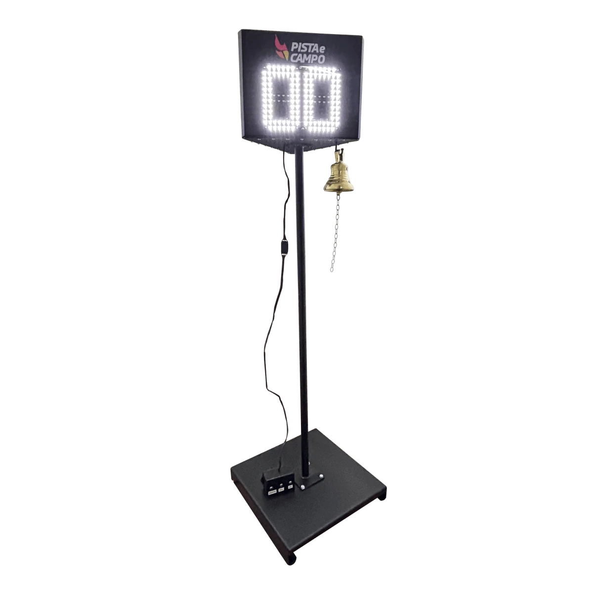 Placar Eletrônico de Voltas em LED para Atletismo