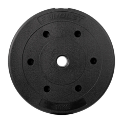 Anilha Emborrachada 10Kg Cement Furo 31mm Envolst