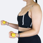 Conjunto 6 Halteres Neoprene 0,5 1 e 1,5kg e Suporte Envolst
