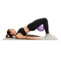 Bola de pilates inflável overball 25cm Pista e Campo