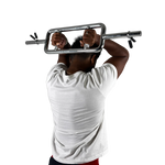 Barra de Musculação H Romana Maciça 28mm e Presilhas Envolst