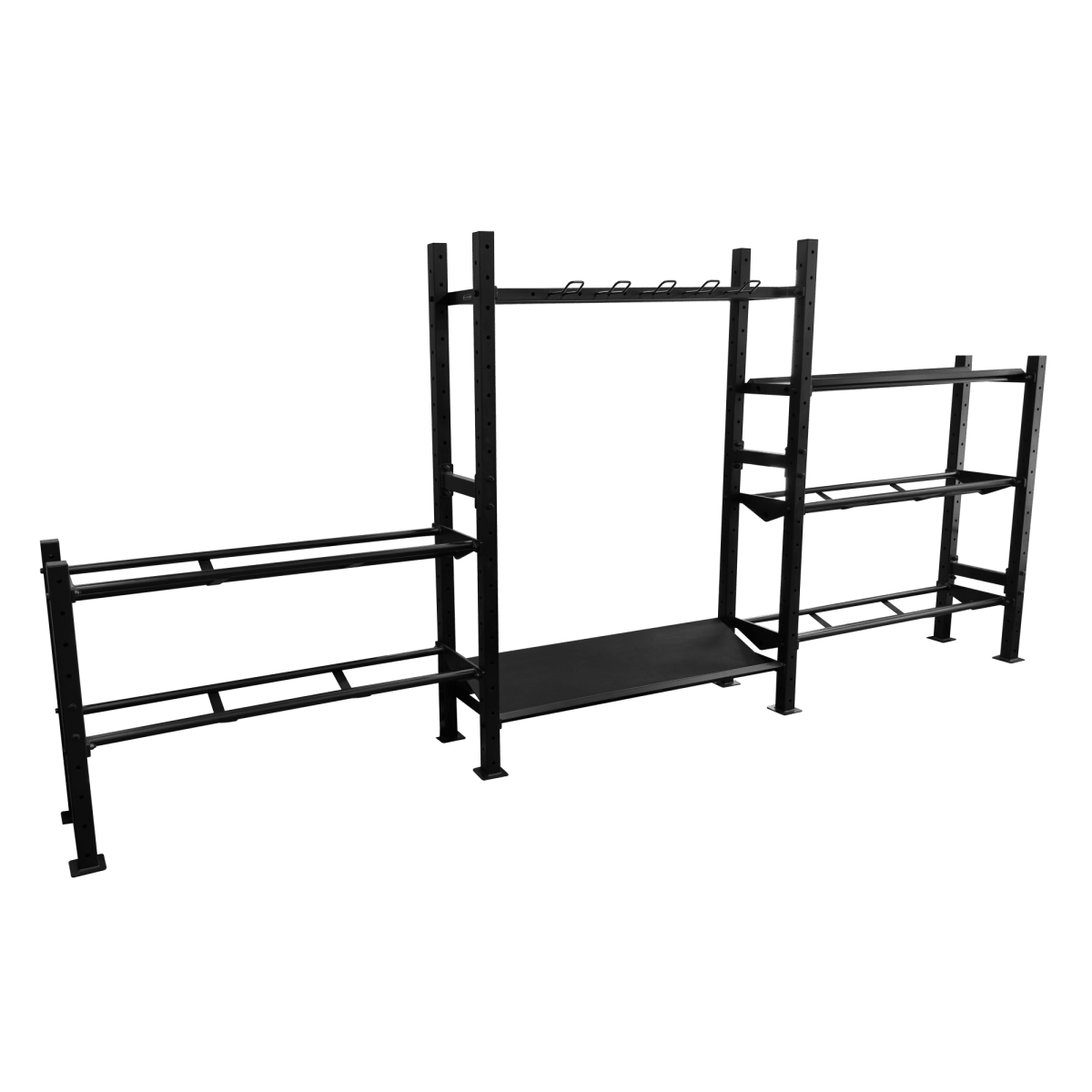 Estante Expositor de Materiais Crossfit e Musculação Envolst