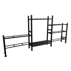 Estante Expositor de Materiais Crossfit e Musculação Envolst