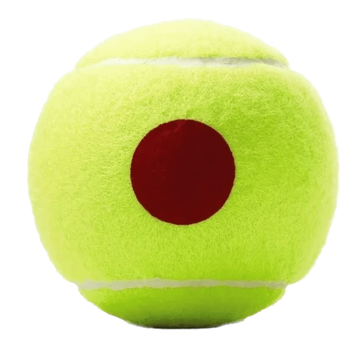 Bolinha/bola de tênis de campo estágio 3 (vermelha 75%) iniciantes Wilson US Open - tubo com 3 und