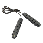 Corda de pular com rolamento 4mm 2,65m Envolst - Preto