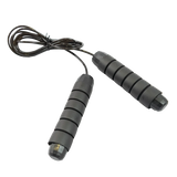 Corda de pular com rolamento 4mm 2,65m Envolst - Preto