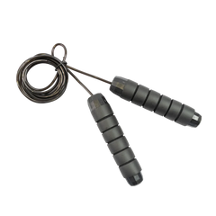 Corda de pular com rolamento 4mm 2,65m Envolst - Preto