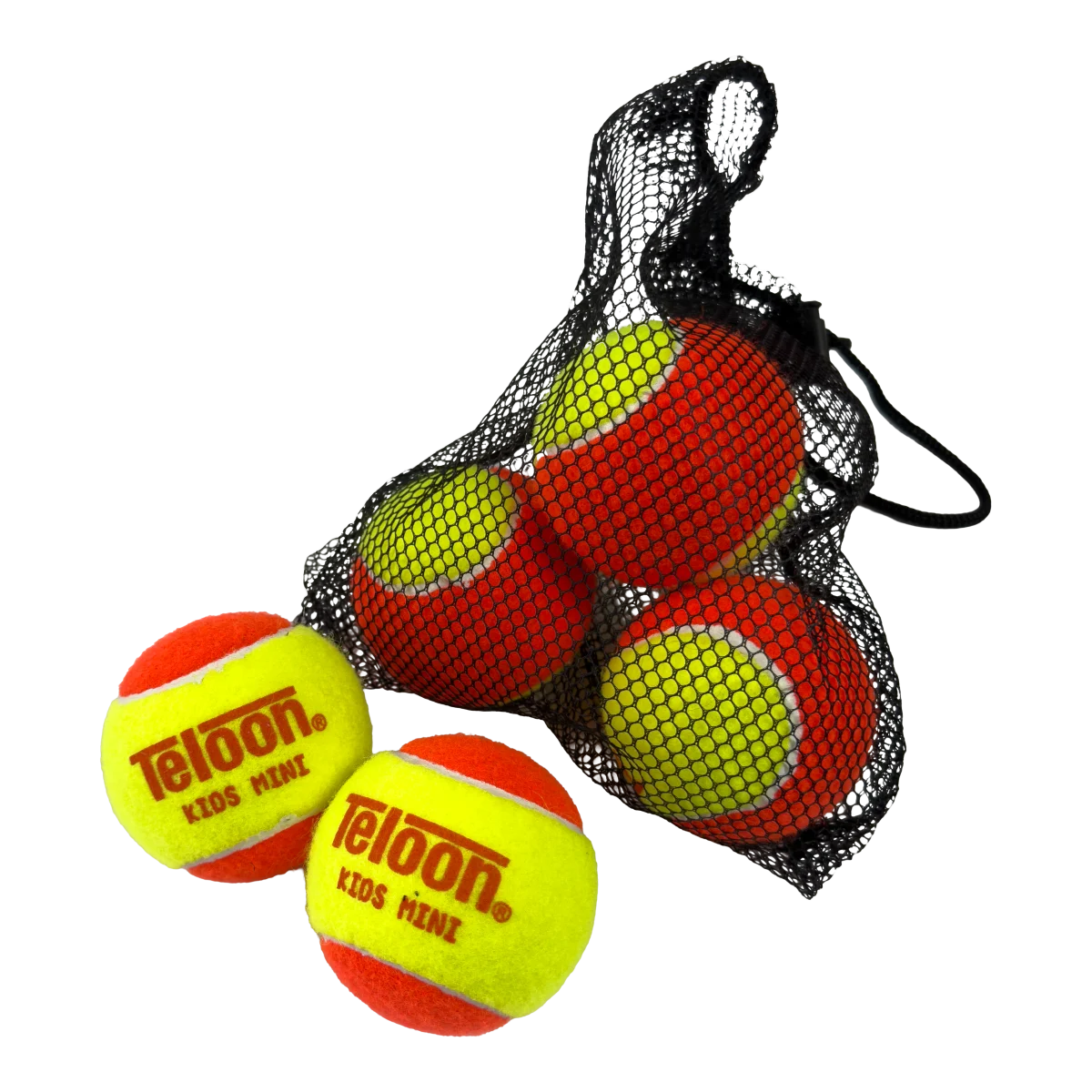 Bolas de Beach Tennis Estágio 2 Oficial ITF 6 un. Kids Mini