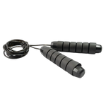 Corda de pular com rolamento 4mm 2,65m Envolst - Preto