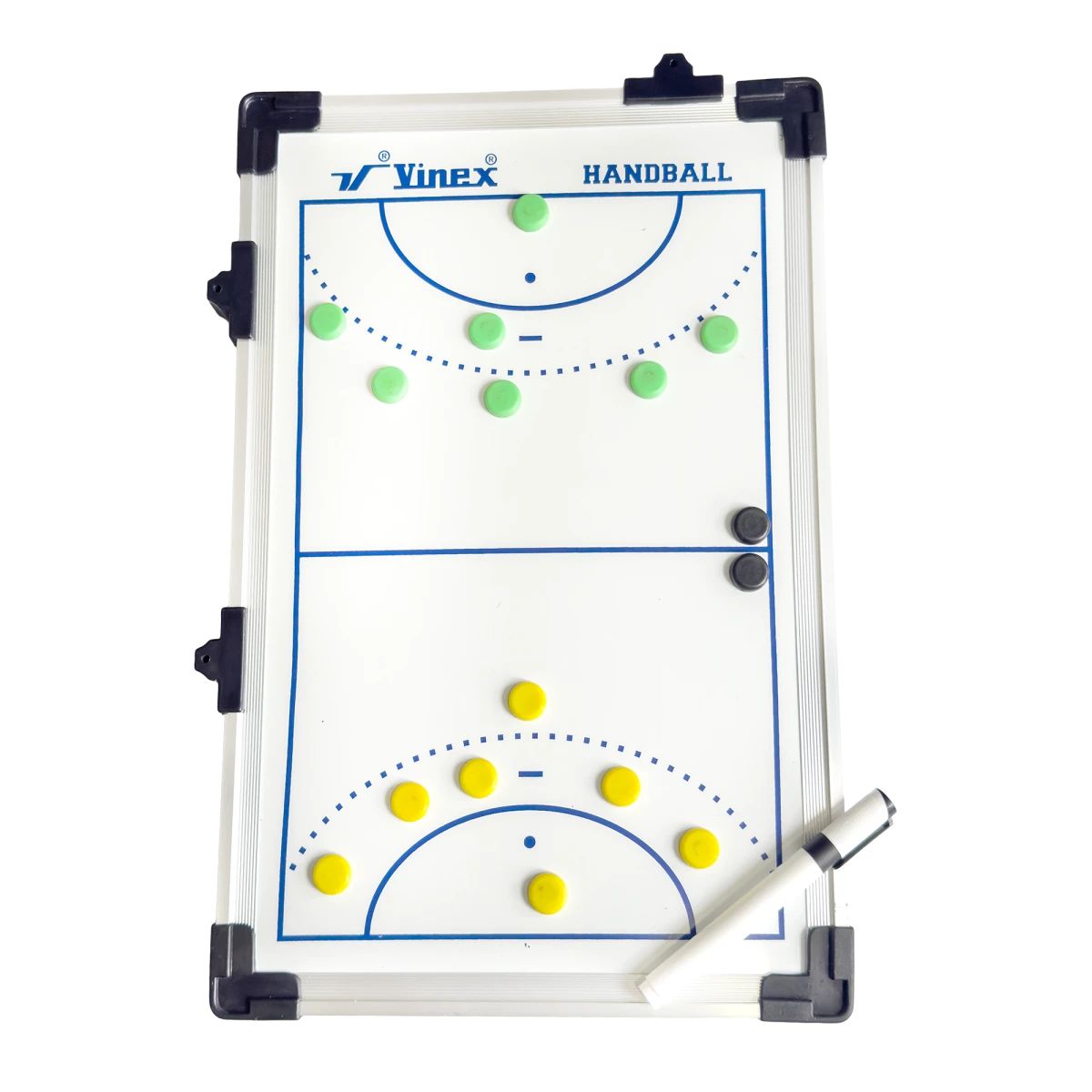 Quadro tático para treinamento esportivo handebol 45x30cm Vinex