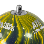 Martelo de atletismo de aço 7,26Kg 110mm ATE Pintura Especial Brasil WA-IAAF - com cabo e empunhadura