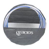 Bolsa para transporte de até 12 arcos bambolês de até 90cm Gracios