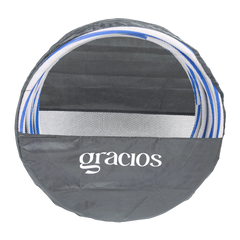 Bolsa para transporte de até 12 arcos bambolês de até 90cm Gracios