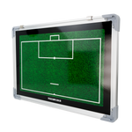 Quadro tático magnético de alumínio com acessórios 45x30 Pista e Campo - Futebol Society