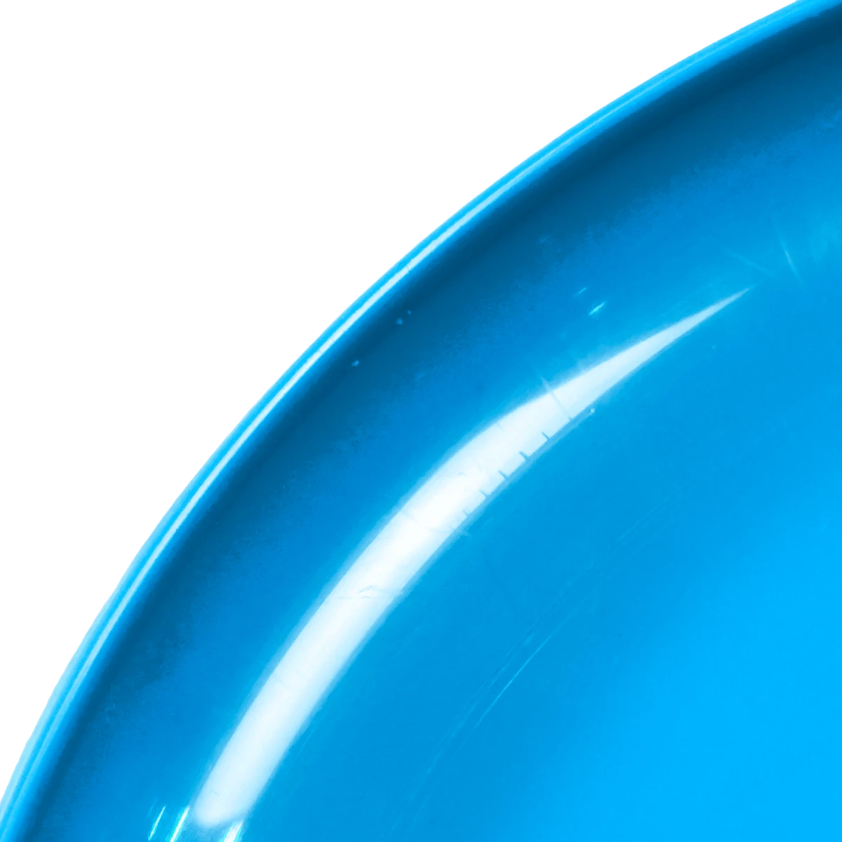 Frisbee de plástico para recreação 22cm econômico Pista e Campo Cor Azul